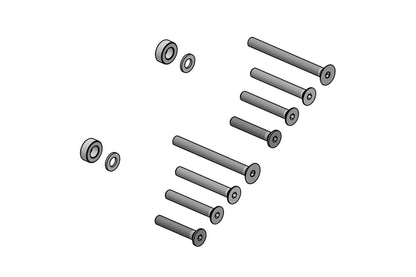 CNC Racing Bar End Adapters for Aprilia RS 660