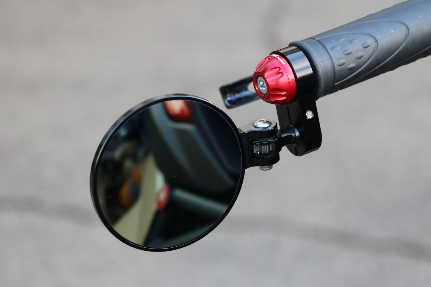 CNC Racing 'BLAZE' Single Bar End to match Carbon Lever Guard