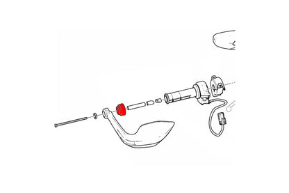 CNC Racing Bar Ends for Ducati Multistrada V4/V2, DesertX, and Hypermotard 698 Mono