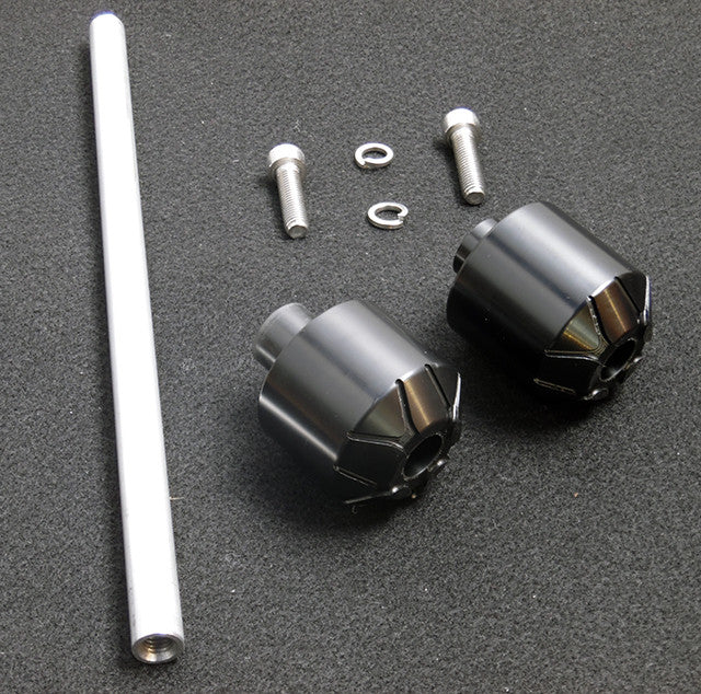 Cox Racing 10 Spoke Y-Pattern Rear Axle Slider for the Aprilia RSV4 and Tuono V4R