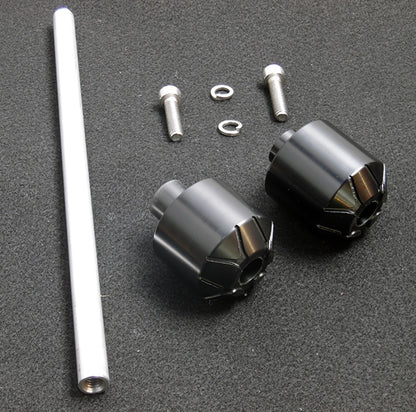 Cox Racing 10 Spoke Y-Pattern Rear Axle Slider for the Aprilia RSV4 and Tuono V4R