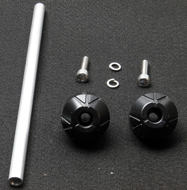 Cox Racing Trident Spoke Pattern Front Axle Slider for Ducati's With Small Front Axle