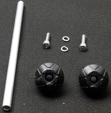 Cox Racing 10 Spoke Y-Pattern Front Axle Slider for the Yamaha R1 (2015+)