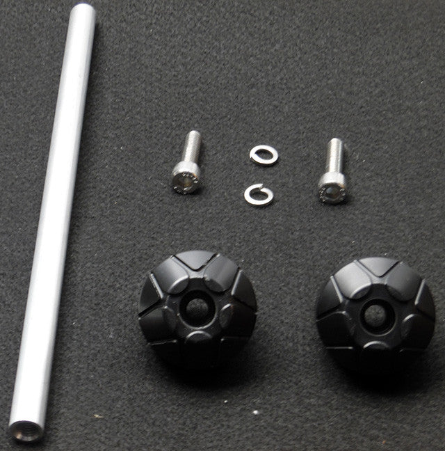 Cox Racing 10 Spoke Y-Pattern Front Axle Slider for the Aprilia RSV4 and Tuono V4R (Ohlins Forks)