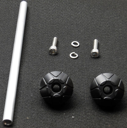 Cox Racing 10 Spoke Y-Pattern Front Axle Slider for the Aprilia RSV4 and Tuono V4R (Ohlins Forks)