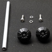 Cox Racing Straight Spoke Pattern Front axle Slider for Ducati's with Larger Axle