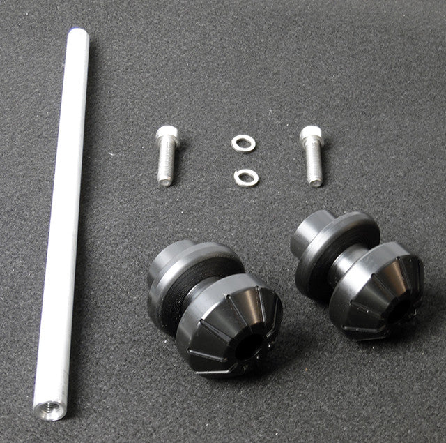 Cox Racing Straight Spoke Pattern Rear axle Slider for Ducati's with Small Single sided Hub
