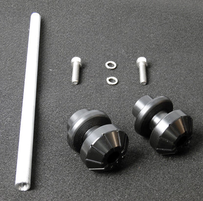 Cox Racing Straight Spoke Pattern Rear axle Slider for Ducati's with Small Single sided Hub