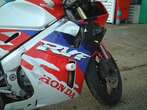 R&G Racing Crash Protectors - Classic Style for Honda RVF400 (NC35) '94-96