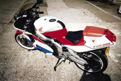 R&G Racing Crash Protectors - Classic Style for Honda CBR400 (NC23) '83-01