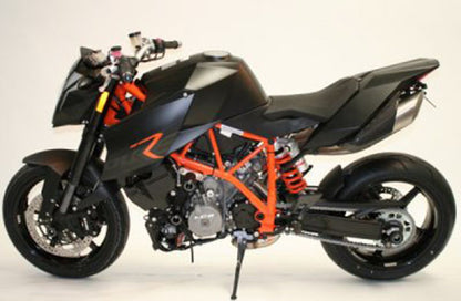 R&G Racing Crash Protectors - Classic Style for KTM 990 Super Duke '04-17, 950 Supermoto '04-15, KTM 990 SMR '12-14, 990 SMT / 990 Supermoto '08