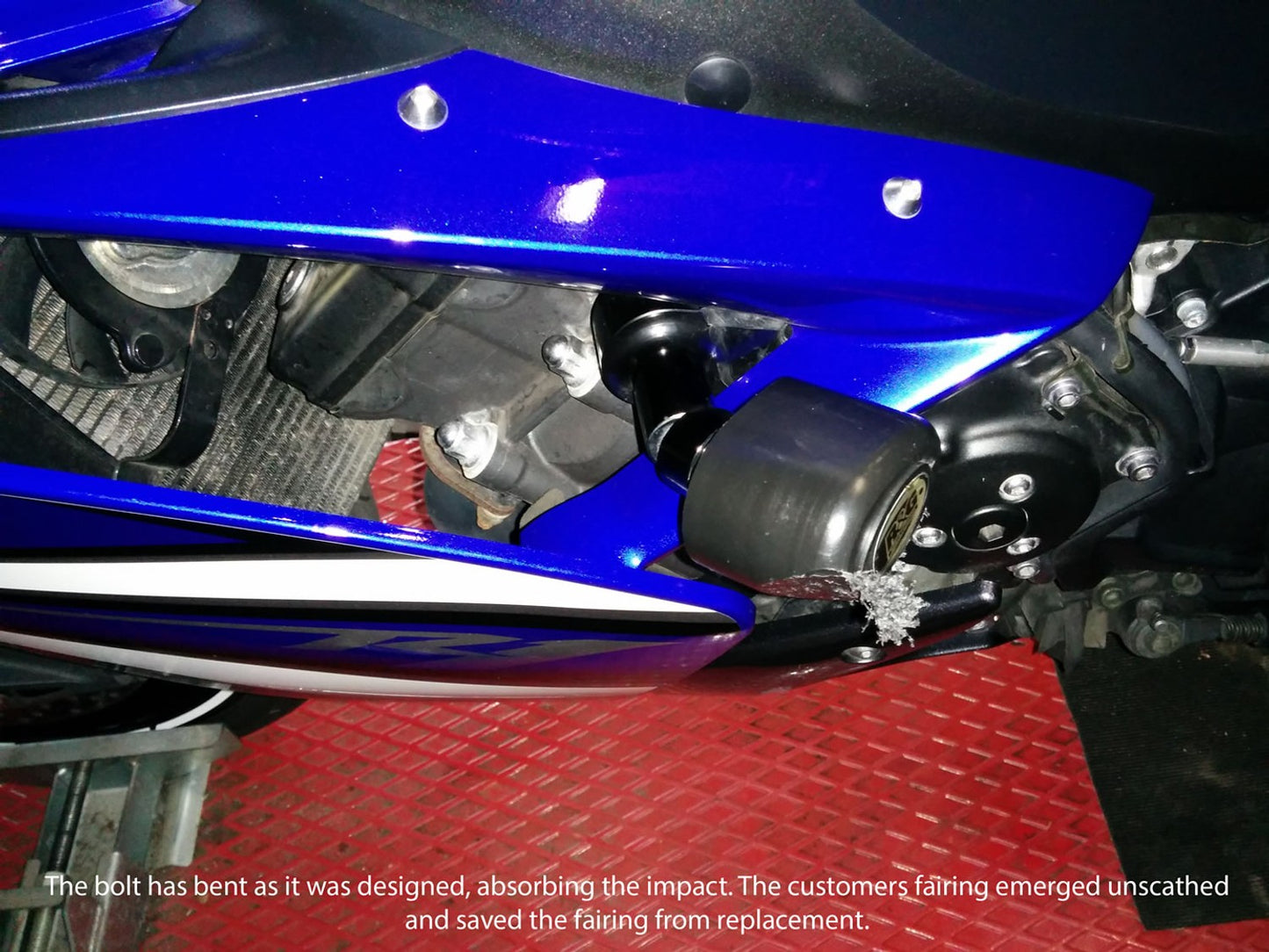 R&G Racing Aero Crash Protectors (uppers) for Yamaha YZF-R1 '07-'08