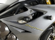 R&G Racing Aero no-cut Frame Sliders (standard road version) for Triumph 675 Daytona '06-'12