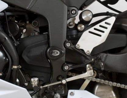 R&G Racing Aero Crash Protectors, swingarm pivot for Kawasaki ZX6R '13-'20
