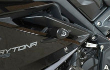 R&G Racing Aero no-cut Frame Sliders, ROAD VERSION for Triumph 675 Daytona '13-'19