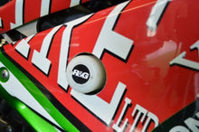 R&G Racing Crash Protectors (WHITE) RACE ONLY for Triumph 675 Daytona '13-'19