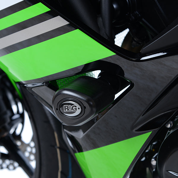R&G Racing Crash Protectors - Aero Style for Kawasaki Z650 '17 & Ninja 650 '17-18