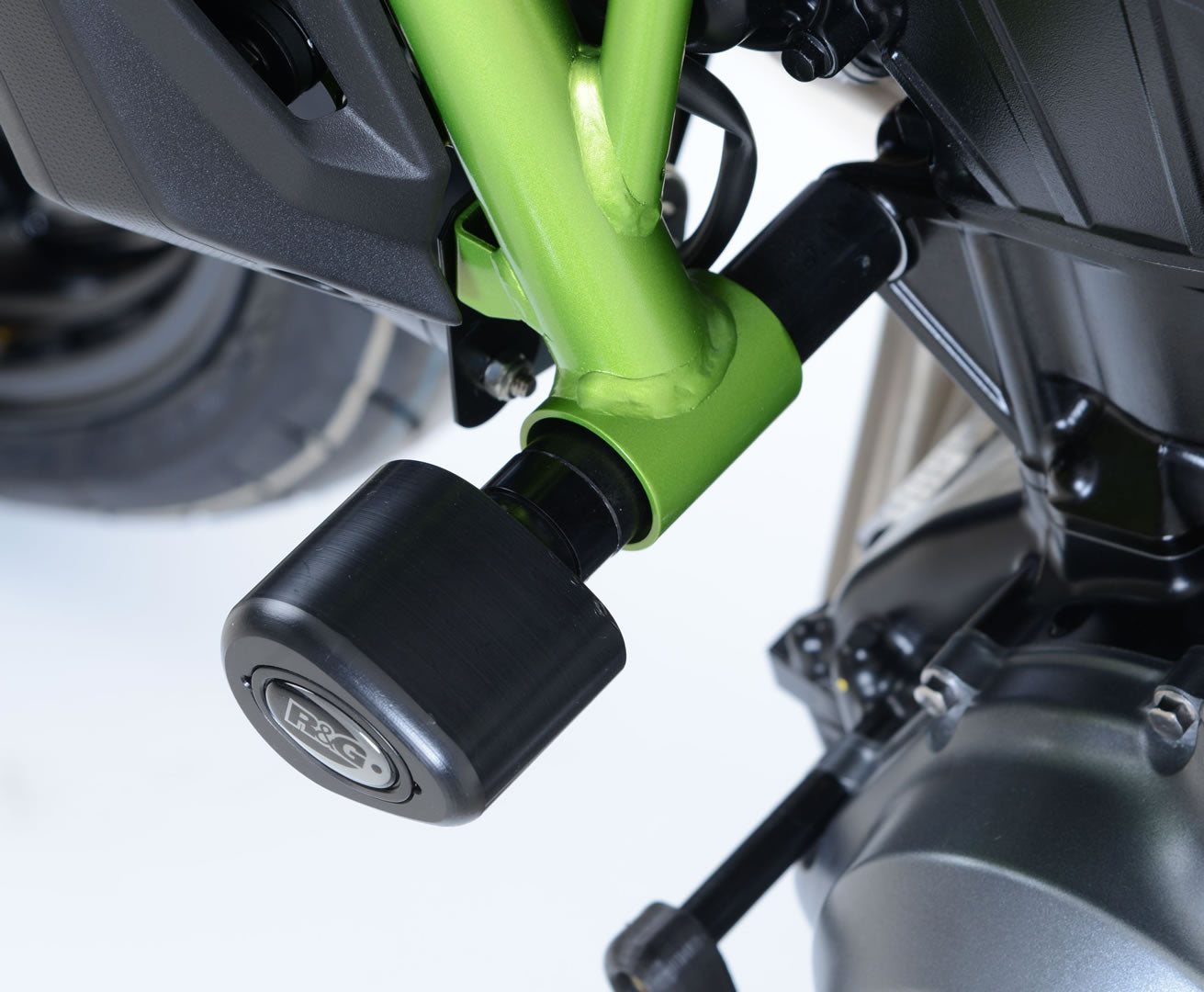 R&G Racing Crash Protectors - Aero Style for Kawasaki Z650 '17 & Ninja 650 '17-18