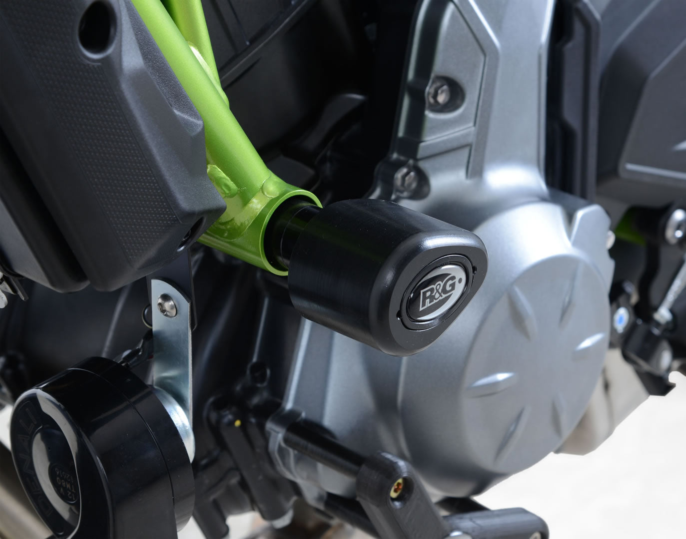 R&G Racing Crash Protectors - Aero Style for Kawasaki Z650 '17 & Ninja 650 '17-18