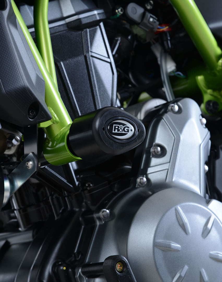 R&G Racing Crash Protectors - Aero Style for Kawasaki Z650 '17 & Ninja 650 '17-18