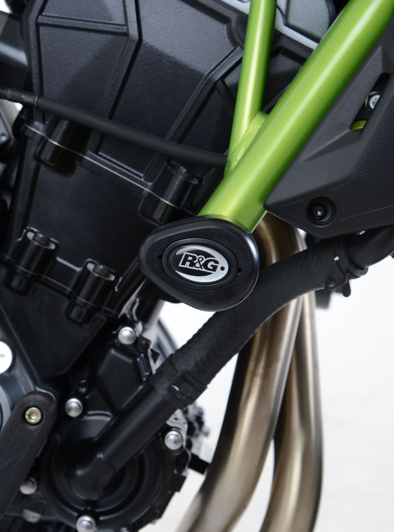 R&G Racing Crash Protectors - Aero Style for Kawasaki Z650 '17 & Ninja 650 '17-18