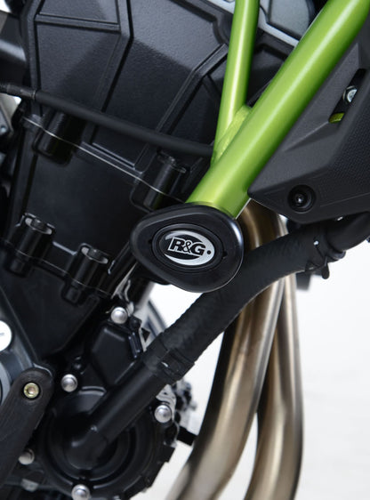 R&G Racing Crash Protectors - Aero Style for Kawasaki Z650 '17 & Ninja 650 '17-18