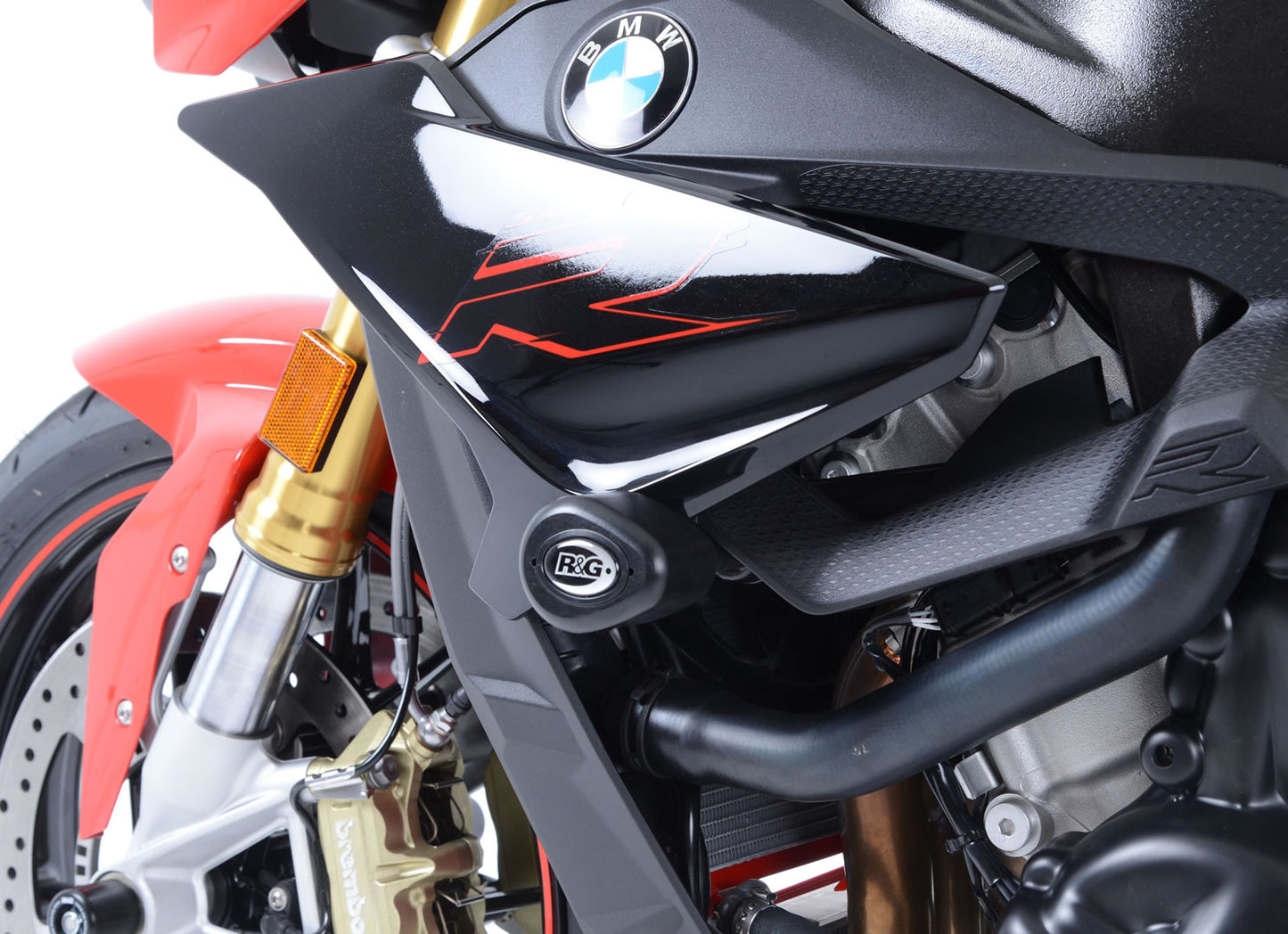 R&G Racing Crash Protectors - Aero Style for the BMW S1000R '18