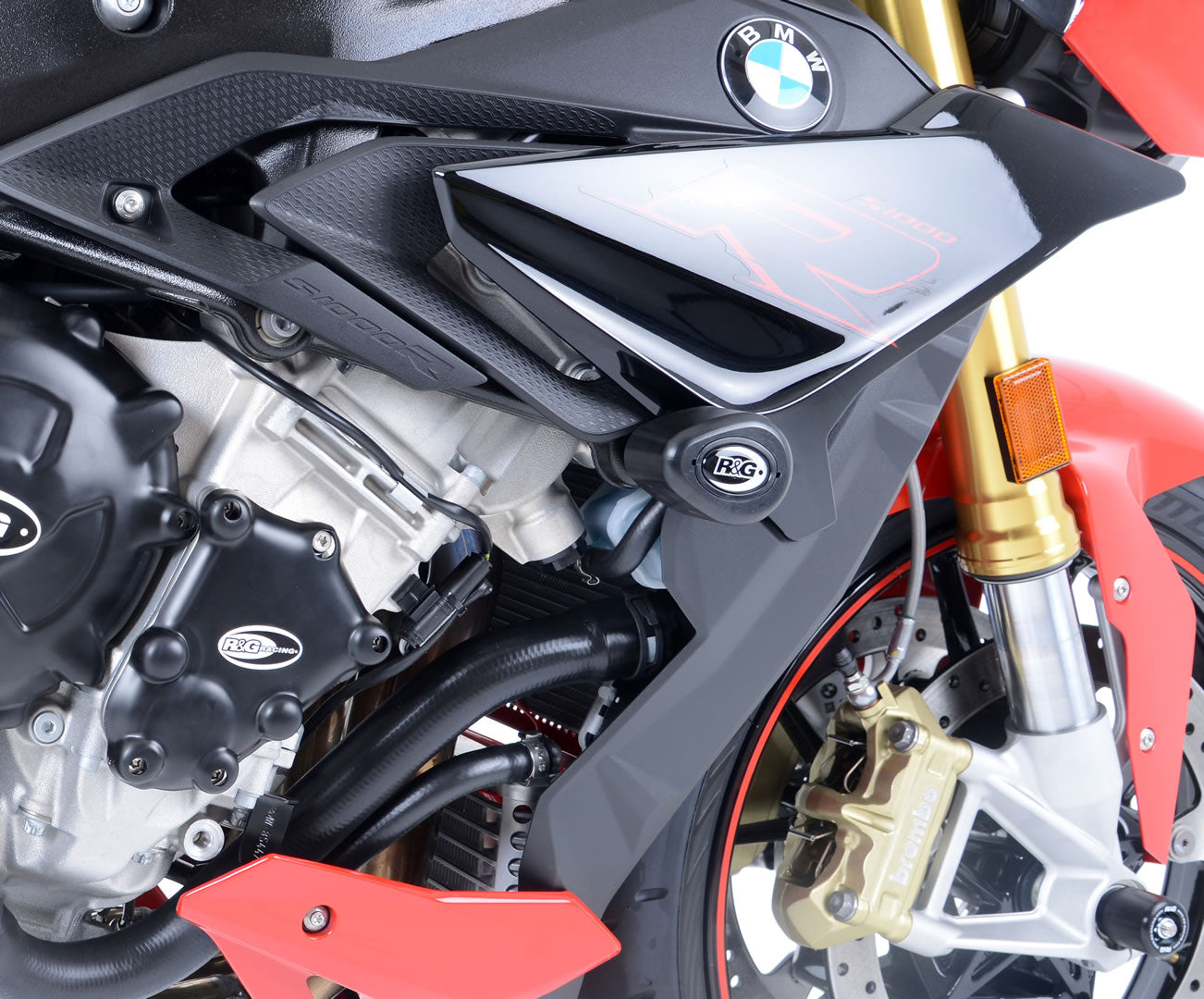 R&G Racing Crash Protectors - Aero Style for the BMW S1000R '18