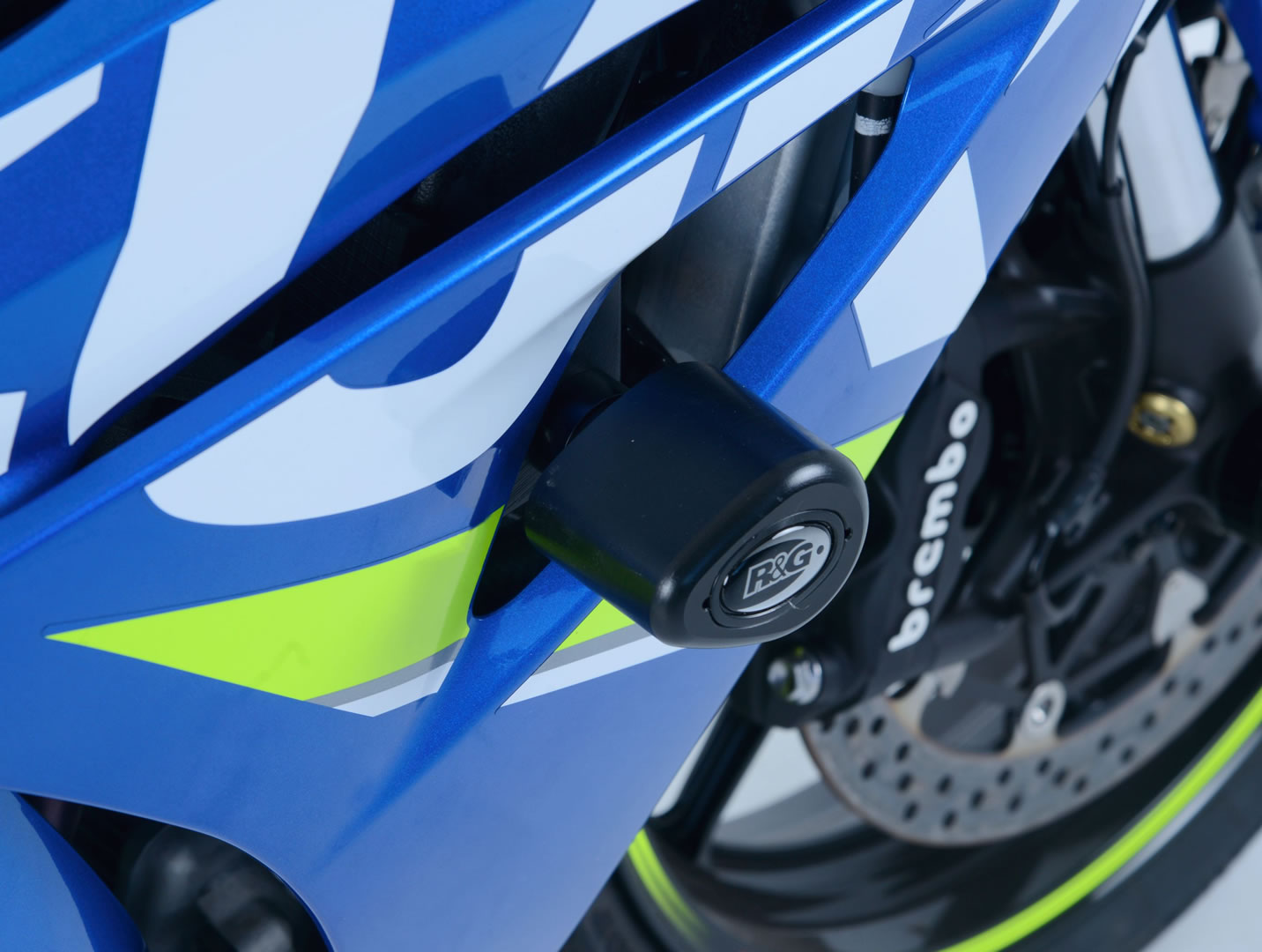 R&G Racing Crash Protectors - Aero Style for Suzuki GSX-R 1000 / R1000R '17-19 [Non-Drill Kit]