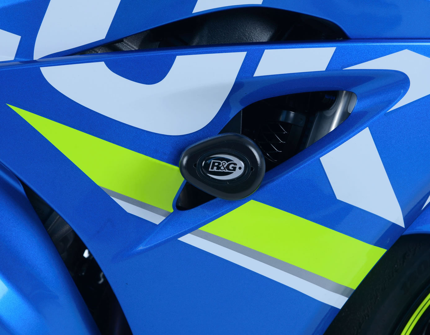 R&G Racing Crash Protectors - Aero Style for Suzuki GSX-R 1000 / R1000R '17-19 [Non-Drill Kit]
