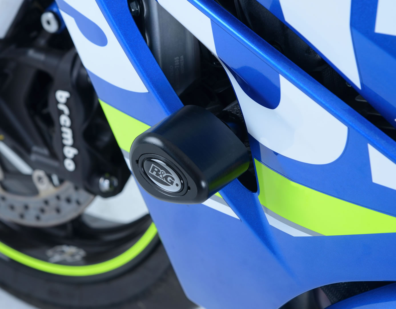 R&G Racing Crash Protectors - Aero Style for Suzuki GSX-R 1000 / R1000R '17-19 [Non-Drill Kit]