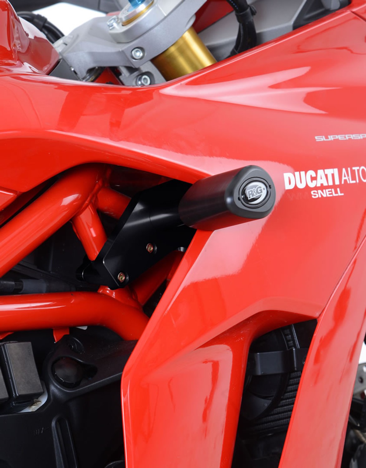 R&G Racing Aero no-cut Frame Sliders for Ducati Supersport (S) '17-'20
