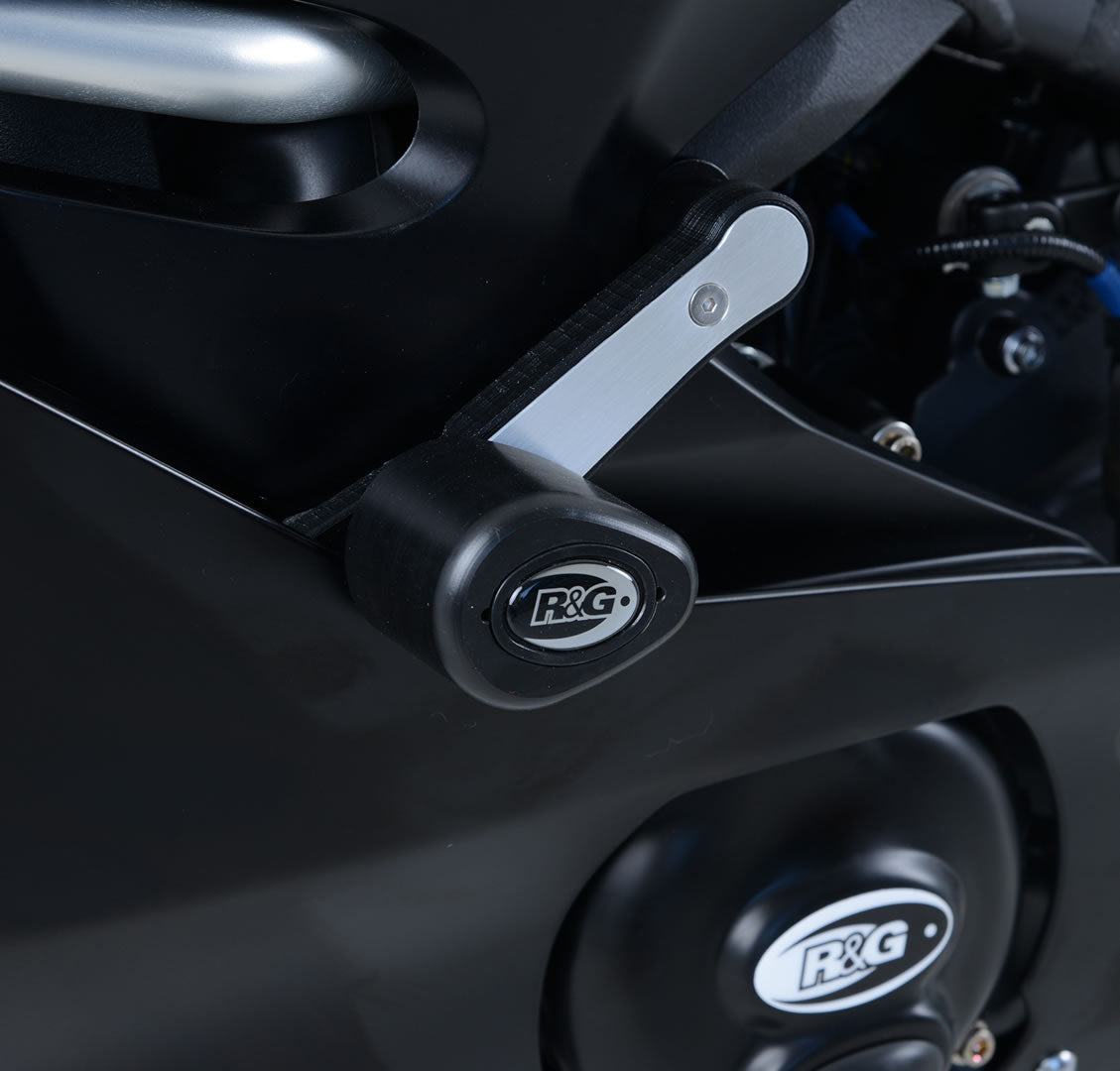 R&G Racing Crash Protectors - Aero Style for Yamaha YZF-R6 '16-19 (NON-DRILL KIT)