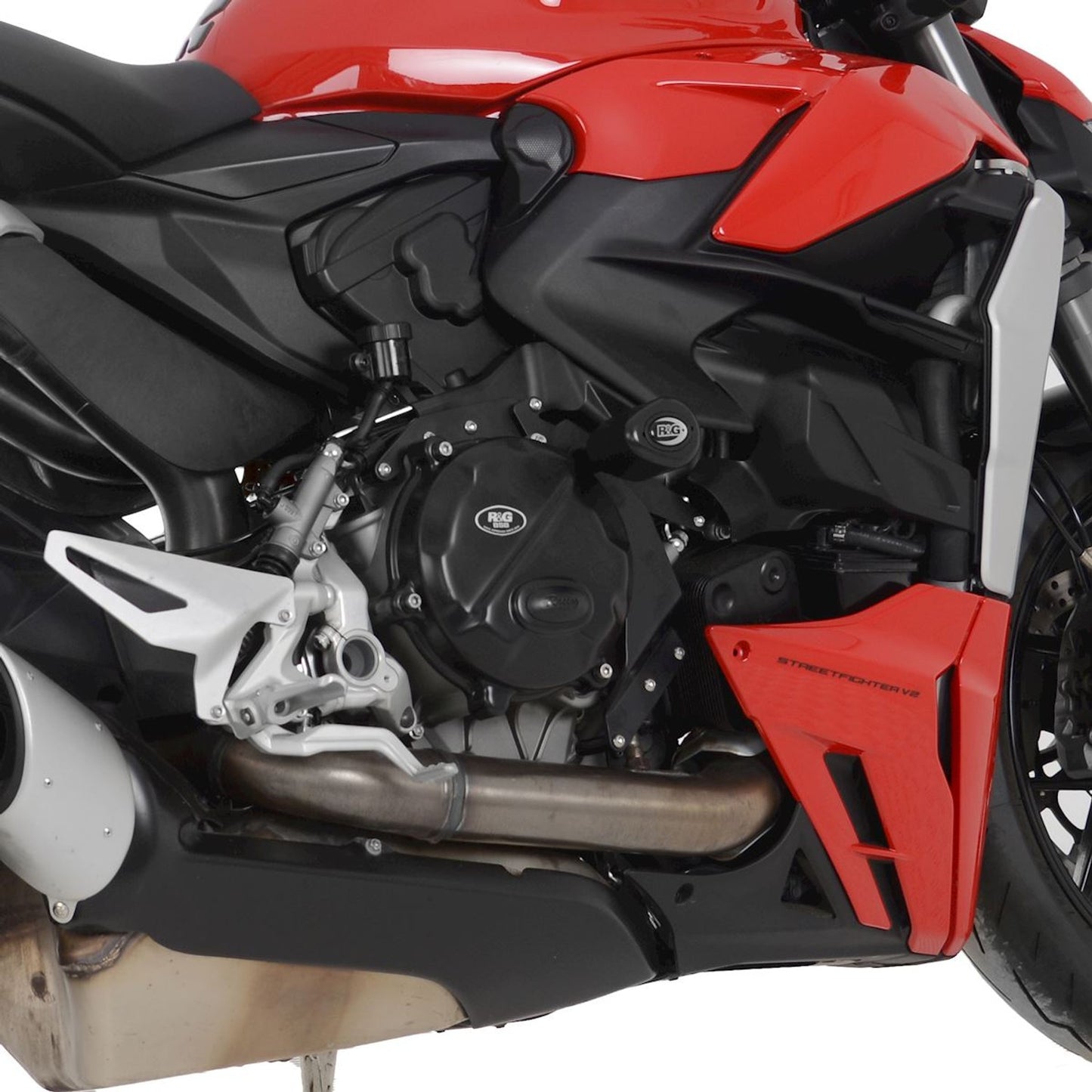 R&G Racing Aero Crash Protectors for Ducati Panigale / Streetfighter V2 (2020+)