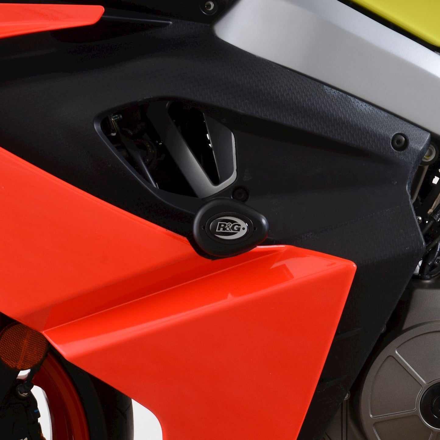 R&G Racing Aero Crash Protectors (race version) for Aprilia RS660 '21-'22