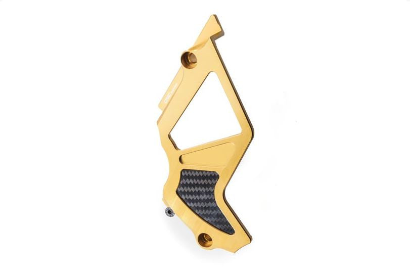 CNC Racing Front Sprocket Cover for Ducati With Carbon Inlay