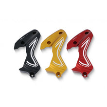 CNC Racing Bi-Color Front Sprocket Cover for Ducati Scrambler 1100/800 (2019+), Monster 937, and Hypermotard 950