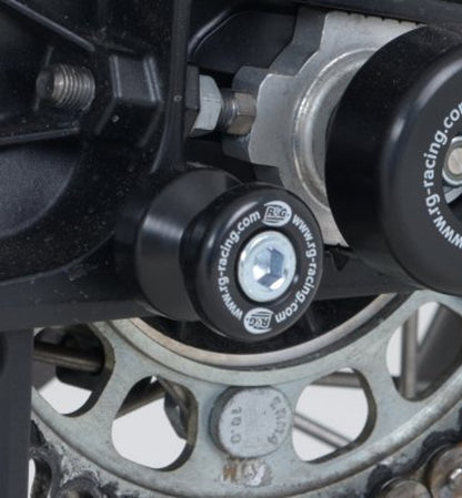 R&G Racing M10 Cotton Reels for KTM 990 Super Duke '04-'17, 950 Super Moto '04-'15, 1190 Adventure '11-'20, 1190 Adventure r '12-'20 and Husqvarna 701 SM / Enduro '15-'22