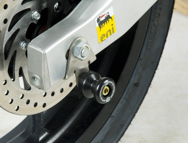R&G Racing Offset Cotton Reel Axle Slider (rear)s  Aprilia RS4 125