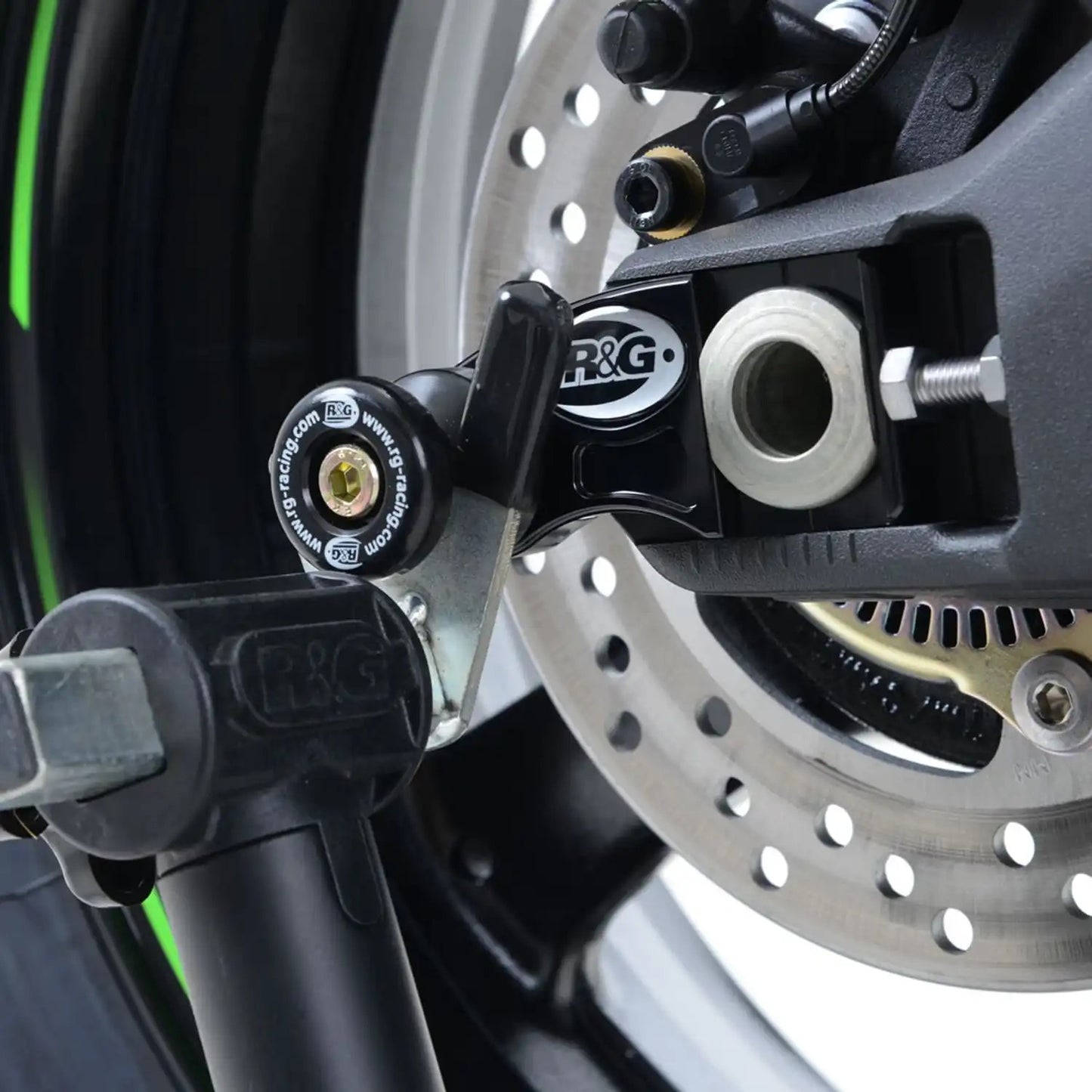 R&G Racing Offset Cotton Reels for Kawasaki ZX-10R '16-'22, ZX-10RR '21-'22, ZH2 '22