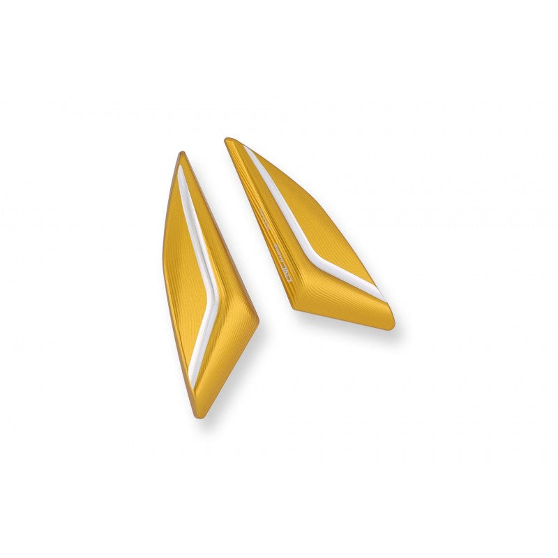 CNC Racing Mirror Block Offs for the Ducati Panigale V4 / V2 (18-24)