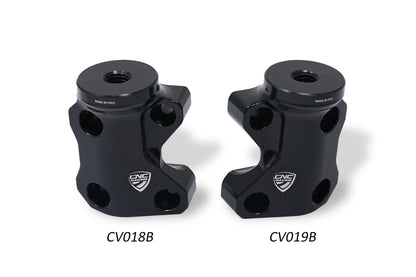 CNC Racing Billet Left Side Mirror Mount / Master Cylinder Clamp for the Ducati Multistrada 1260 / 1200 / 950