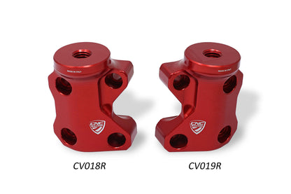CNC Racing Billet Right Side Mirror Mount / Master Cylinder Clamp for the Ducati Multistrada 1260 / 1200 / 950
