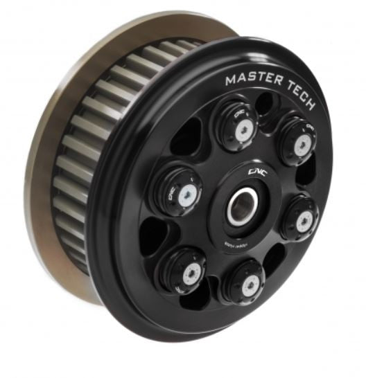 CNC Racing Master Tech 6 Spring Slipper Clutch with 48 or 12 Tooth Basket and Sintered Friction Plates for Dry Clutch Ducati