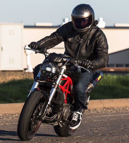 Motodemic LED and Round Halogen Headlight Conversion Kit for the Ducati Monster 1100/796/696