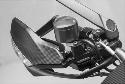 CNC Racing Carbon Fiber Upper Handguards (pair) for 2015+ Multistrada 1200 / 1260 / 950 and Hypermotard 950