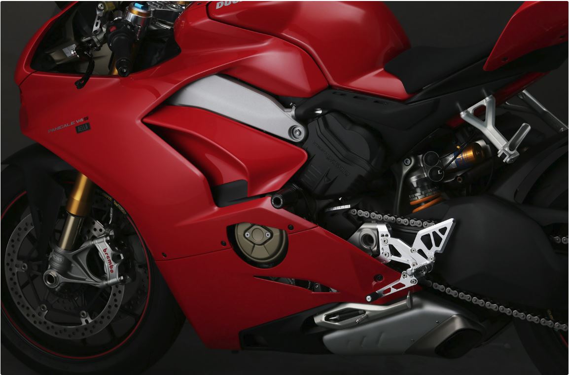 AELLA Riding Step Kit (Rearsets) for the Ducati Panigale V4 / S / R / SP (2023+)