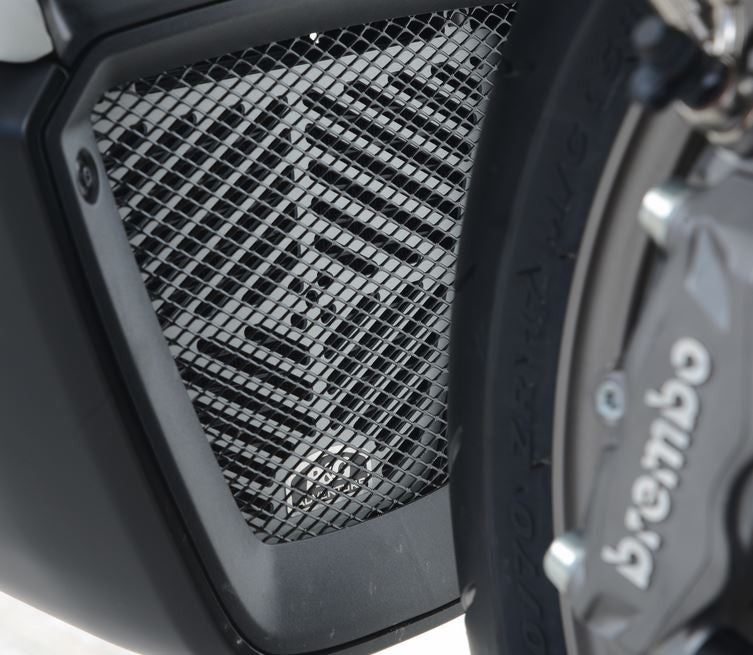 R&G Racing Brushed Aluminium Oil Cooler Guard for the Ducati XDiavel '16-
