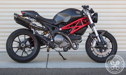 Motodemic LED and Round Halogen Headlight Conversion Kit for the Ducati Monster 1100/796/696