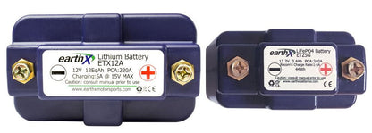 EarthX ETZ5G Lightweight Lithium Battery for Electric start KTM SX-F  Freeride 250R  and Husqvarna TE/TC
